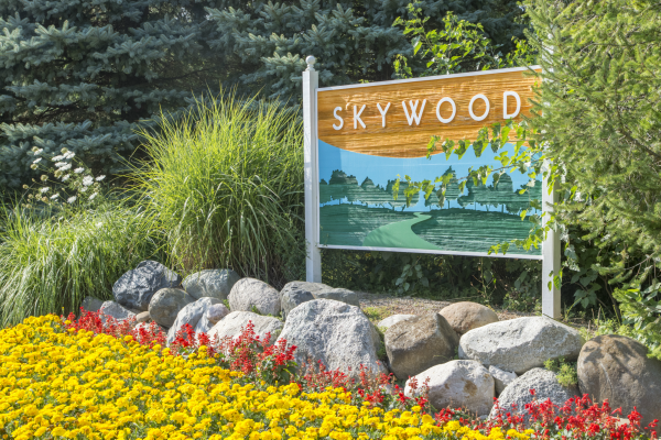 Skywood sign